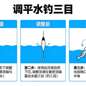 别再死磕调四钓二了！野钓调漂就用这几招，简单又实用